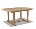 Hilgrove 5ft Solid Wood Rectangular Patio Table – 1.5m