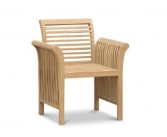 Aero Contemporary Teak Garden Armchair