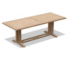 Cadogan Rectangular Teak Outdoor Table – 2.25m