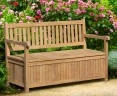 outdoor storage bench