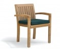 Monaco Stacking Chair with Cushion