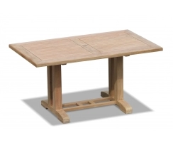 Cadogan Rectangular Outdoor Pedestal Table – 1.5m