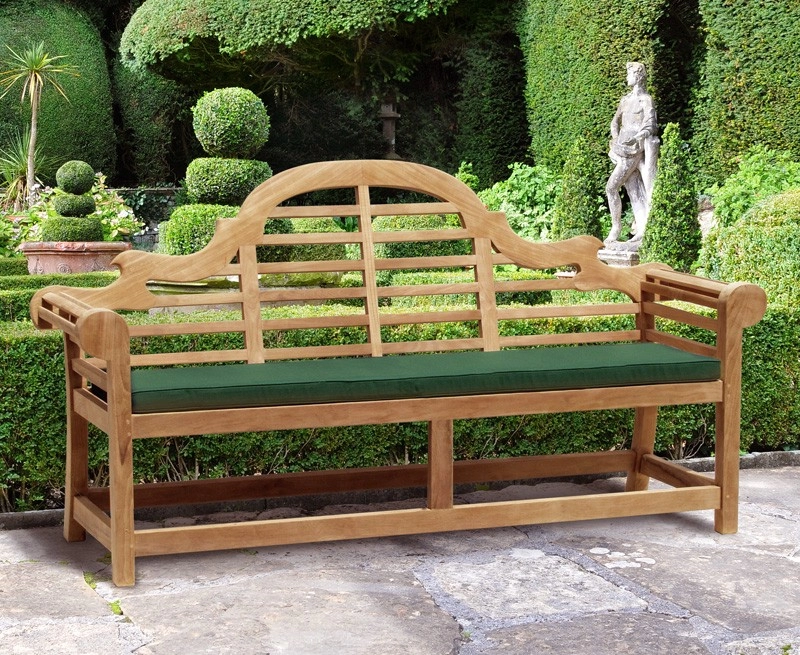 lutyens bench, teak – 1.95m