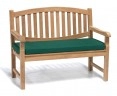 Ascot 2 Seater Teak Garden Bench – 1.2m