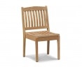 Teak Dining Set with Sandringham 6 Seater Table & Hilgrove Stacking Chairs