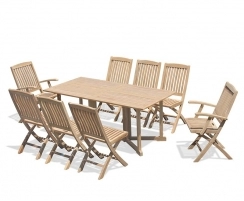 Shelley 8 Seater Garden Table and Chairs Set
