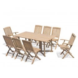 Shelley 8 Seater Garden Table and Chairs Set