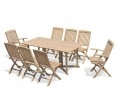 Shelley 8 Seater Garden Table and Chairs Set