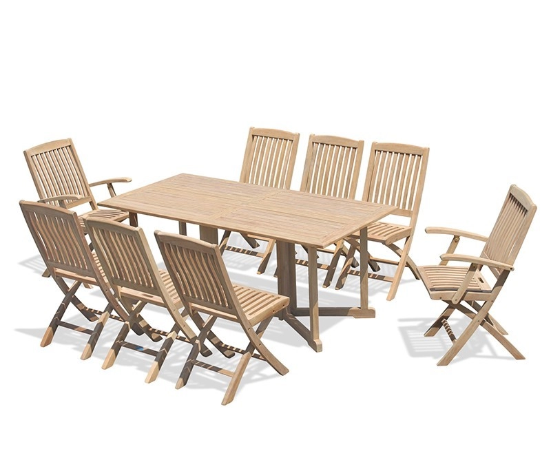 Shelley 8 Seater Garden Table and Chairs Set