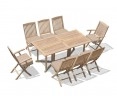 Shelley 8 Seater Garden Table and Chairs Set