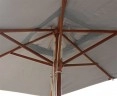 2.5m Parasol, Octagonal, Certified Sustainable Hardwood