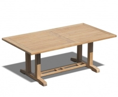 Cadogan Rectangular Pedestal Table – 2m