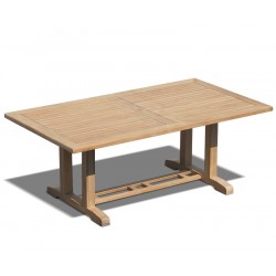 Cadogan Rectangular Pedestal Table – 2m