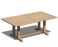 Cadogan Rectangular Pedestal Table – 2m