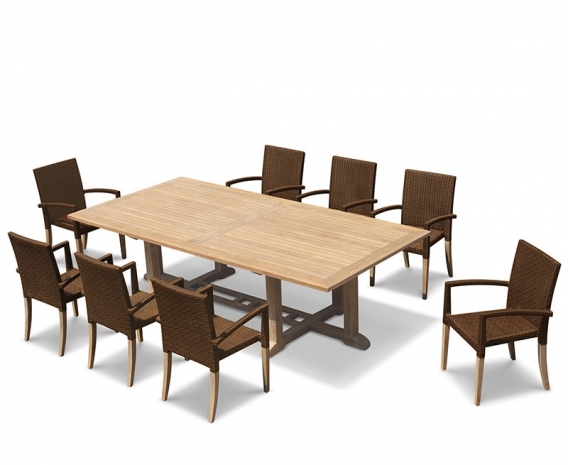 Hilgrove 8 Seater Rectangular Table 2, How Long Is An 8 Seater Rectangular Table