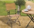 french foldable bistro chair