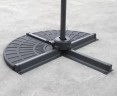 HDPE Concrete Filled Cantilever Parasol Base Weights – 2 Pieces
