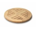 Outdoor Wooden Lazy Susan – 0.5m