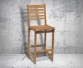 bar stool with back