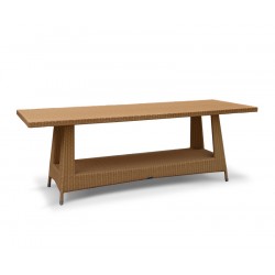 Riviera Large Rattan Rectangular Table – 0.8 x 2.2m