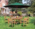 Suffolk Octagonal 1.5m Table & 6 Yale Stacking Chairs