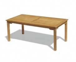 Sandringham Teak Outdoor Table, Rectangular – 1.8m Sandringham Teak Outdoor Table, Rectangular – 1.8m