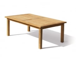 Balmoral Teak Chunky Rectangular Garden Table – 2m Balmoral Teak Chunky Rectangular Garden Table – 2m