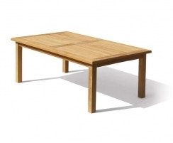 Balmoral Teak Chunky Rectangular Garden Table – 2m