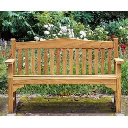 outdoor park bench