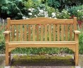 outdoor park bench