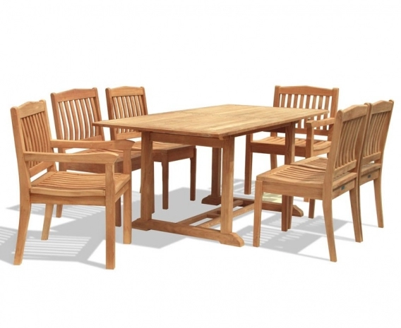 Hilgrove 6 Seater Rectangular Dining Table 1.5m, Side Chairs & Armchairs