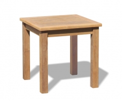 Hilgrove Square Tea Table, Teak Side Table - 0.6m