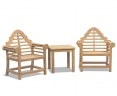 Lutyens-Style Teak 2 Seater Garden Set