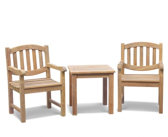 Ascot Teak 2 Seater Garden Set