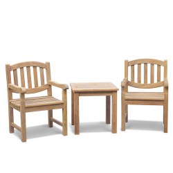 Ascot Teak 2 Seater Garden Set