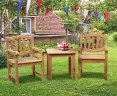 Ascot Teak 2 Seater Garden Set