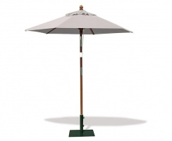 Hexagonal Tilting Garden Parasol - 2m