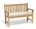 4ft garden 2 seater bench cushion