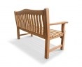 Teak Rose Garden Bench - 1.5m