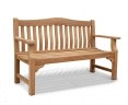 Teak Rose Garden Bench - 1.5m