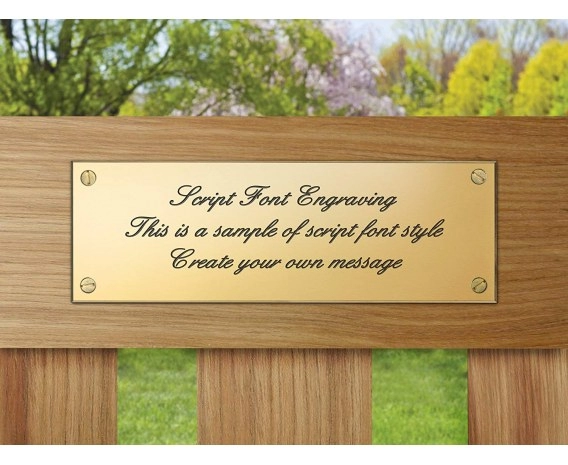Photo Memorial Garden Bench With Engraved Text Kiln Fired Color Tile For Outside Use