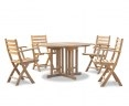 Folding Garden Dining Set for Four