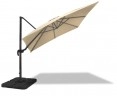 Square 3 x 3m Large Cantilever Parasol with cover – Umbra®