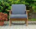 Eero Mid-Century Deep Seated Teak Garden Armchair