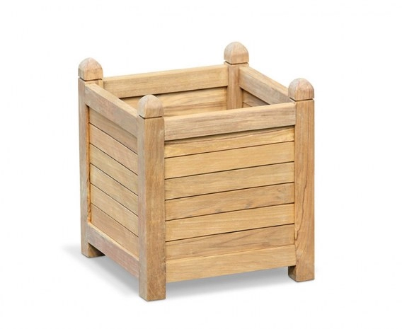 Zen Large Garden Planter, Teak Wood