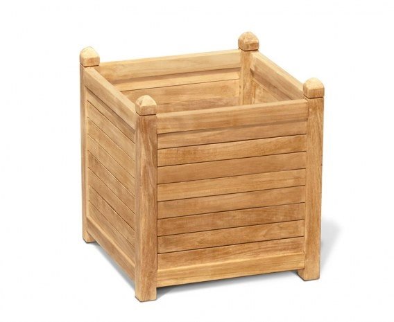 Zen Square Teak Wooden Garden Planter – Extra Large