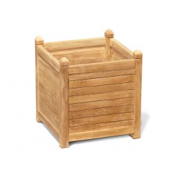 Zen Extra Large Garden Planter, Teak Wood