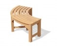 Saturn Teak Tree Bench Quarter