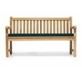 teak park bench 1.5m