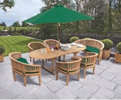 Wimbledon Teak Garden Dining Furniture Set Wimbledon Teak Garden Dining Furniture Set